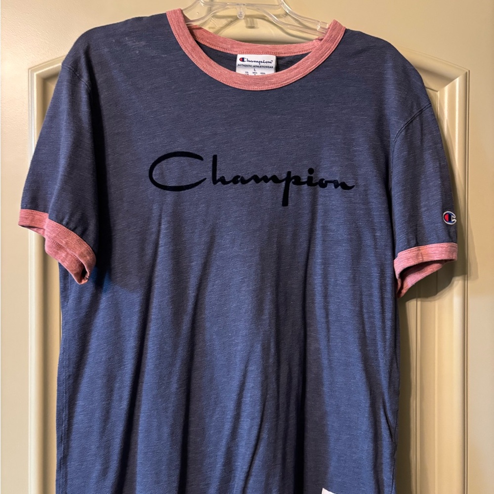 Champion Blue and red T-Shirt